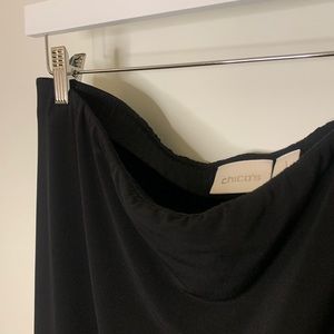 Chico’s black flowy skirt | Size 1